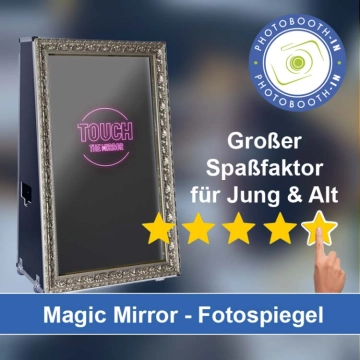 In Fürth einen Magic Mirror Fotospiegel mieten