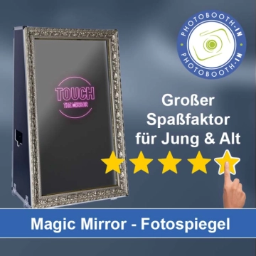 In Füssen einen Magic Mirror Fotospiegel mieten
