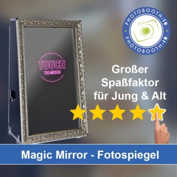 In Fuldabrück einen Magic Mirror Fotospiegel mieten