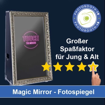 In Fuldatal einen Magic Mirror Fotospiegel mieten
