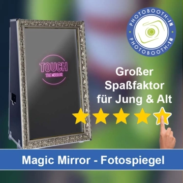 In Furtwangen im Schwarzwald einen Magic Mirror Fotospiegel mieten