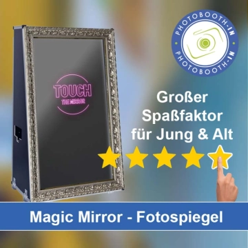 In Gaggenau einen Magic Mirror Fotospiegel mieten