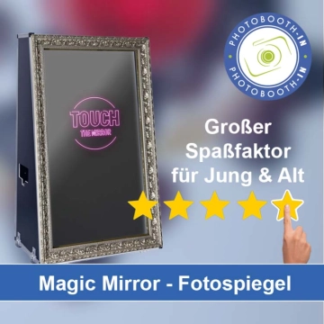 In Gaienhofen einen Magic Mirror Fotospiegel mieten