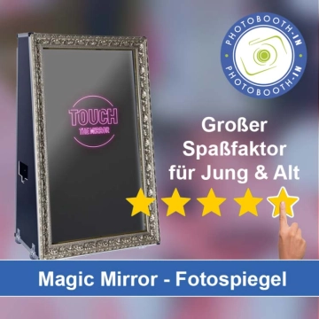 In Gaimersheim einen Magic Mirror Fotospiegel mieten