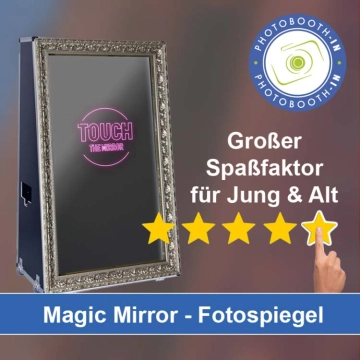 In Gammertingen einen Magic Mirror Fotospiegel mieten