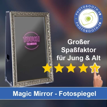 In Gangkofen einen Magic Mirror Fotospiegel mieten