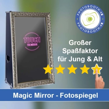 In Garching bei München einen Magic Mirror Fotospiegel mieten