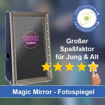 In Gau-Algesheim einen Magic Mirror Fotospiegel mieten
