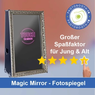 In Gau-Odernheim einen Magic Mirror Fotospiegel mieten