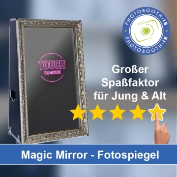 In Gechingen einen Magic Mirror Fotospiegel mieten