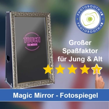 In Gehrden einen Magic Mirror Fotospiegel mieten