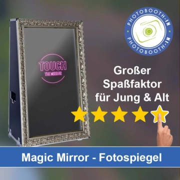In Geisenheim einen Magic Mirror Fotospiegel mieten