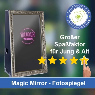 In Geisingen einen Magic Mirror Fotospiegel mieten