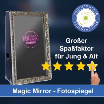 In Gemmrigheim einen Magic Mirror Fotospiegel mieten