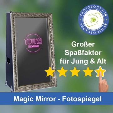 In Gengenbach einen Magic Mirror Fotospiegel mieten
