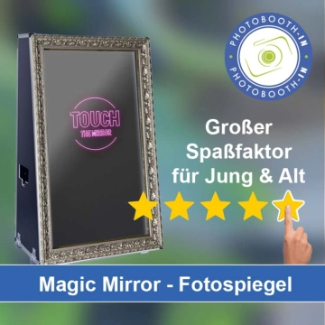 In Gensingen einen Magic Mirror Fotospiegel mieten
