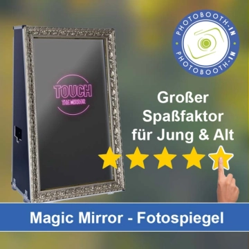 In Gerabronn einen Magic Mirror Fotospiegel mieten
