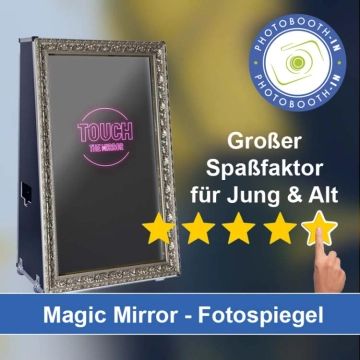 In Gerbrunn einen Magic Mirror Fotospiegel mieten