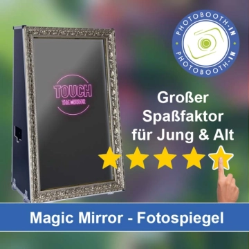 In Geretsried einen Magic Mirror Fotospiegel mieten