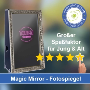 In Germaringen einen Magic Mirror Fotospiegel mieten