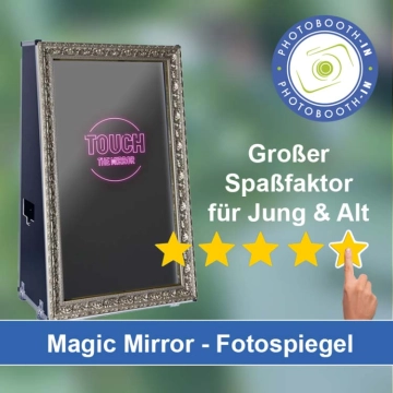 In Germersheim einen Magic Mirror Fotospiegel mieten