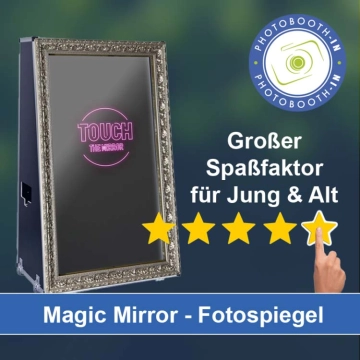 In Gernsbach einen Magic Mirror Fotospiegel mieten