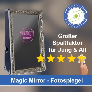 In Gerolsbach einen Magic Mirror Fotospiegel mieten