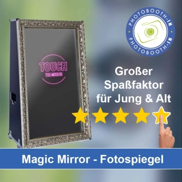 In Gerolzhofen einen Magic Mirror Fotospiegel mieten