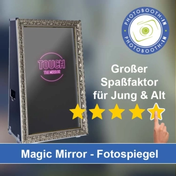 In Gersfeld (Rhön) einen Magic Mirror Fotospiegel mieten