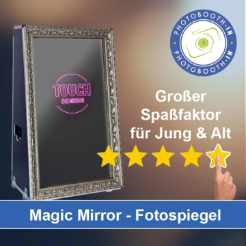 In Gerstetten einen Magic Mirror Fotospiegel mieten