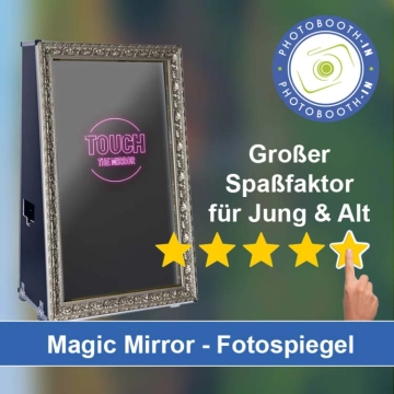 In Gerstungen einen Magic Mirror Fotospiegel mieten