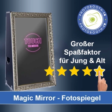 In Gessertshausen einen Magic Mirror Fotospiegel mieten
