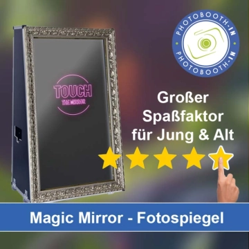In Gevelsberg einen Magic Mirror Fotospiegel mieten