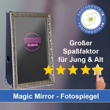 In Gießen einen Magic Mirror Fotospiegel mieten