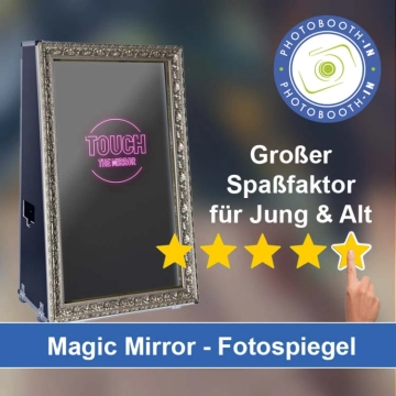 In Gladbeck einen Magic Mirror Fotospiegel mieten