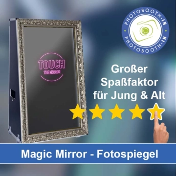 In Glattbach einen Magic Mirror Fotospiegel mieten