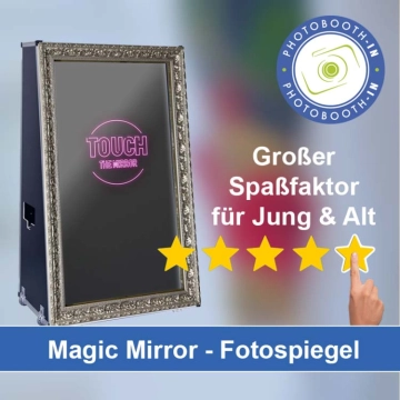 In Glauchau einen Magic Mirror Fotospiegel mieten