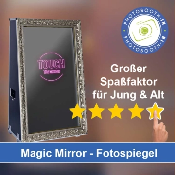 In Glienicke/Nordbahn einen Magic Mirror Fotospiegel mieten