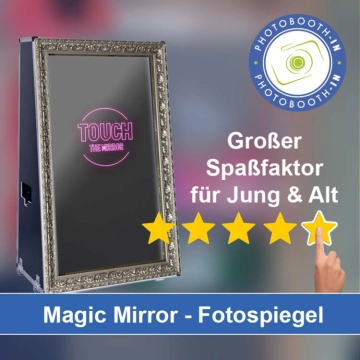 In Görlitz einen Magic Mirror Fotospiegel mieten