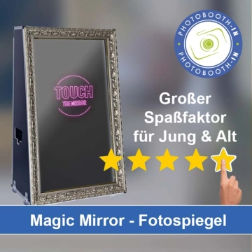 In Goldberg einen Magic Mirror Fotospiegel mieten
