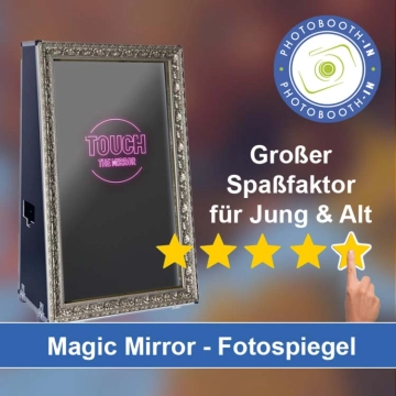 In Goldenstedt einen Magic Mirror Fotospiegel mieten