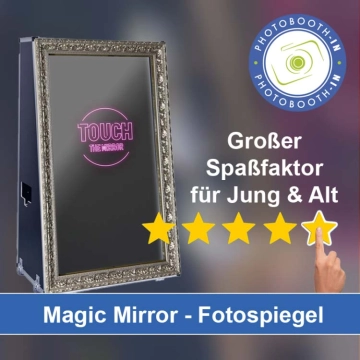 In Gondelsheim einen Magic Mirror Fotospiegel mieten
