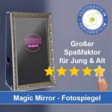 In Gosen-Neu Zittau einen Magic Mirror Fotospiegel mieten