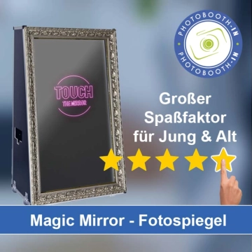 In Gotha einen Magic Mirror Fotospiegel mieten