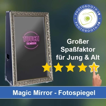 In Graben-Neudorf einen Magic Mirror Fotospiegel mieten