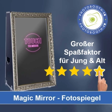 In Gräfelfing einen Magic Mirror Fotospiegel mieten
