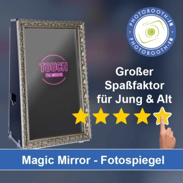 In Gräfenhainichen einen Magic Mirror Fotospiegel mieten