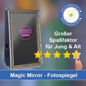 In Grafenau (Württemberg) einen Magic Mirror Fotospiegel mieten