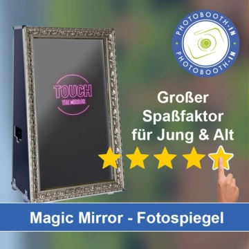 In Grafing bei München einen Magic Mirror Fotospiegel mieten