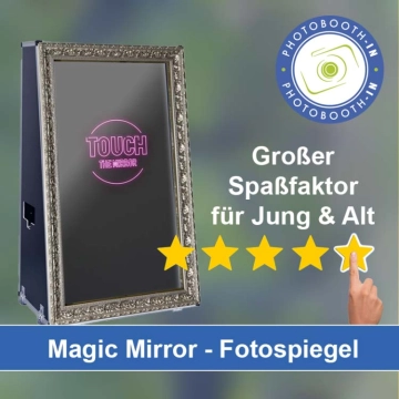 In Grafrath einen Magic Mirror Fotospiegel mieten